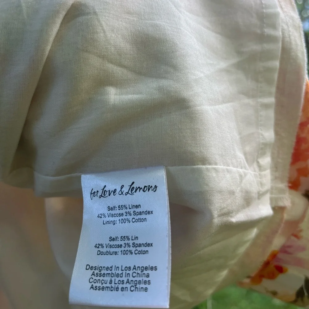 SALE: For Love & Lemons Julep Linen-Blend Blazer - Picture 7 of 10